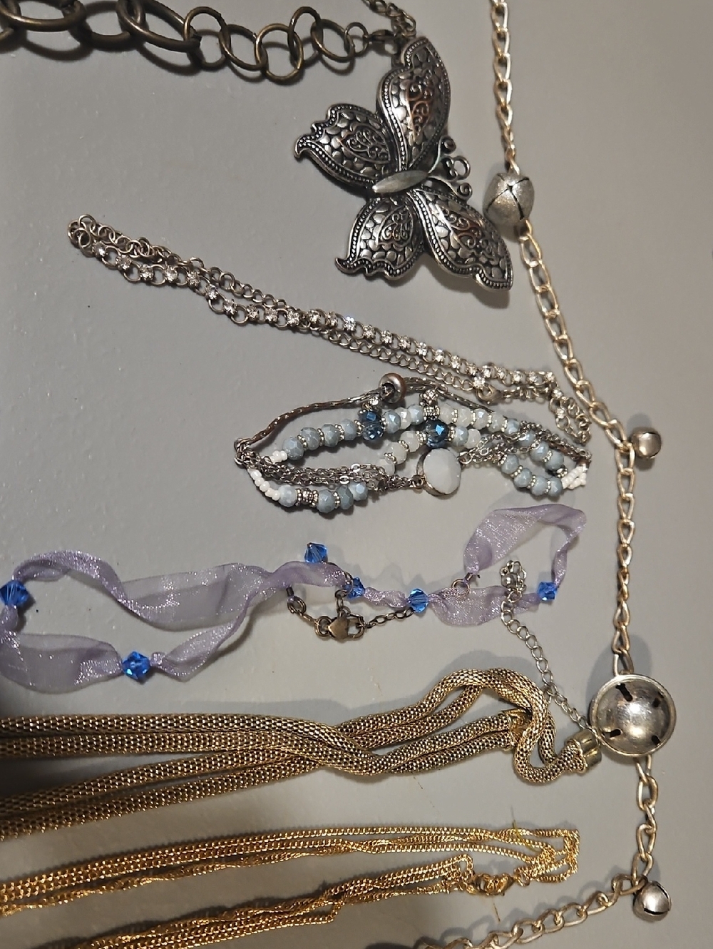 Mixed Metal Wearable Craft Lot. - Picture 3 of 4